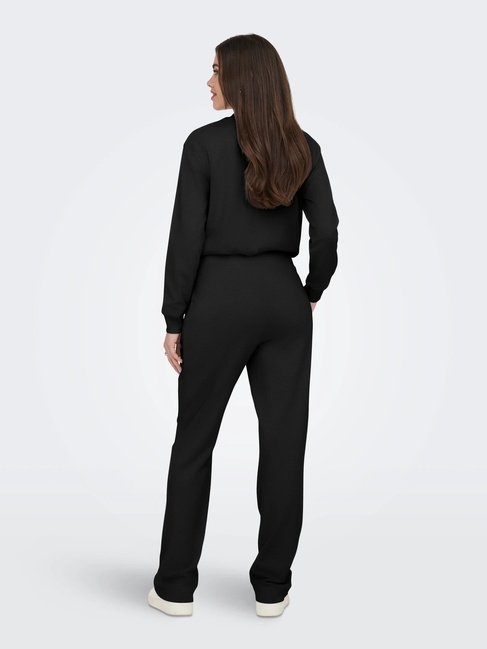 Фото ракурс 2 - Жіночі чорні штани Only артикул 15356355 Black FW2025