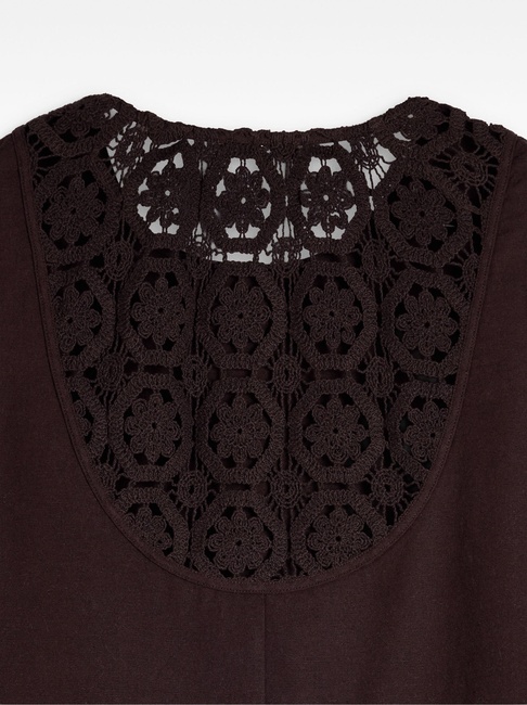 Фото ракурс 5 - Жіноча коричнева сукня Parfois артикул 234610 _BN FW2025