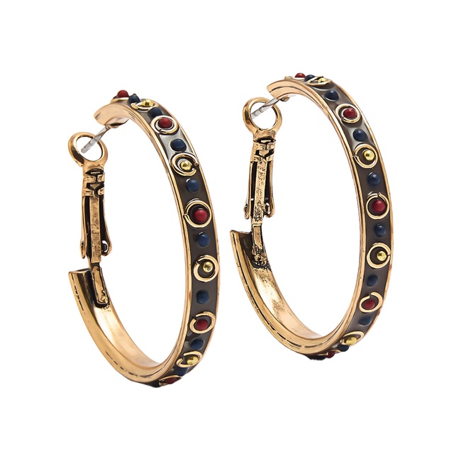 Женские разноцветные серьги Parfois артикул 240953 _HM FW2025 Фото ракурс 1 - Женские разноцветные серьги Parfois артикул 240953 _HM FW2025