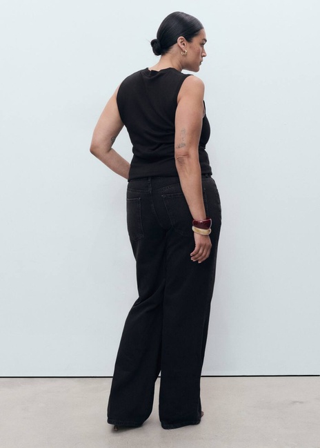 Фото ракурс 7 - Жіночі чорні джинси Mango артикул 17035798 TN 1 season