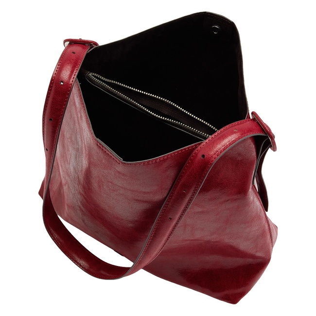 Женская бордовая сумка Parfois артикул 241261 _BU FW2025 Фото ракурс 4 - Женская бордовая сумка Parfois артикул 241261 _BU FW2025
