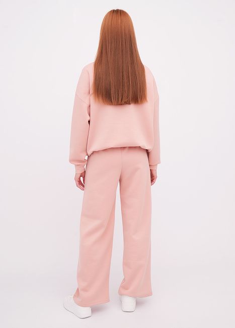 Женские розовые штаны EQUILIBRI артикул W291 045 200 Pink FW2025 Фото ракурс 2 - Женские розовые штаны EQUILIBRI артикул W291 045 200 Pink FW2025