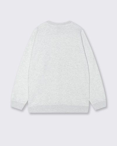 Фото ракурс 2 - Чоловічий сірий джемпер Piazza Italia артикул 65303 Grey melange FW2025