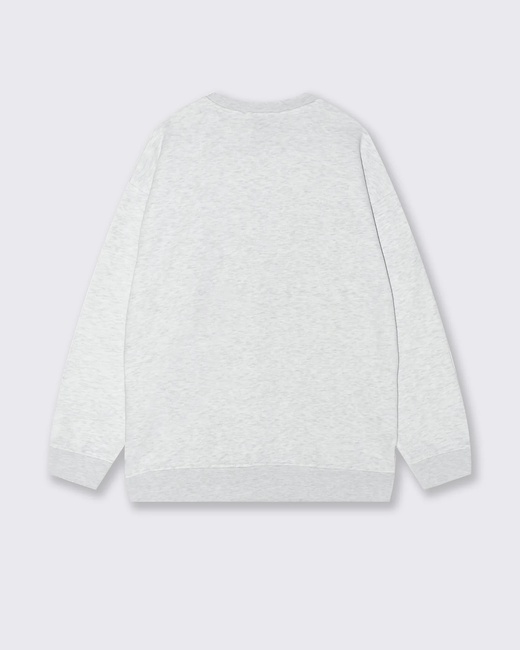 Фото ракурс 2 - Чоловічий сірий джемпер Piazza Italia артикул 65303 Grey melange FW2025