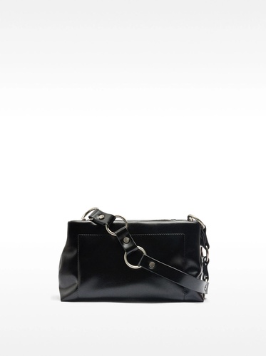 Фото ракурс 2 - Женская черная сумка Parfois артикул 234025 _BK FW2025