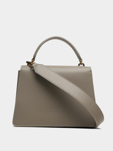 Фото ракурс 2 - Женская серая сумка Pinko артикул 100066-A0F1 I68Q FW2025