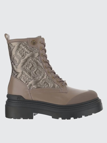 Фото ракурс 2 - Жіночі коричневі черевики Pinko артикул SD0401-T047 L15 FW2025