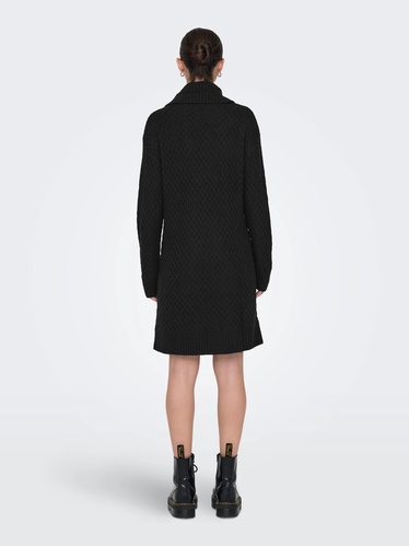 Фото ракурс 2 - Женское черное платье Only артикул 15328357 Black FW2025