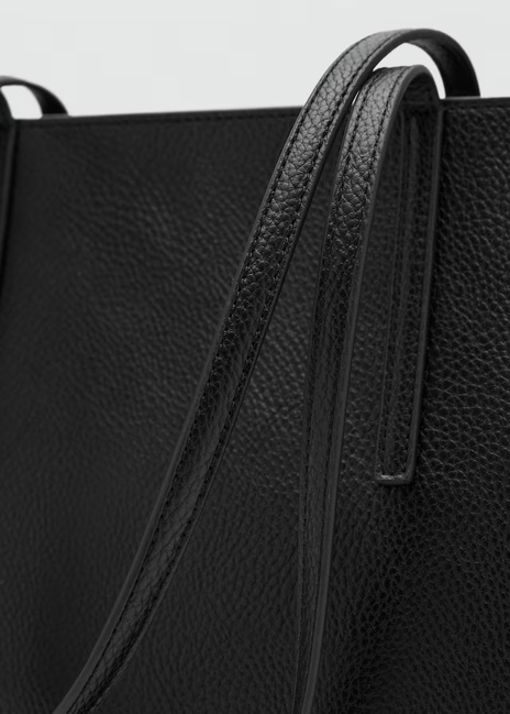 Фото ракурс 4 - Женская черная сумка Mango артикул 17081146 99 1 season