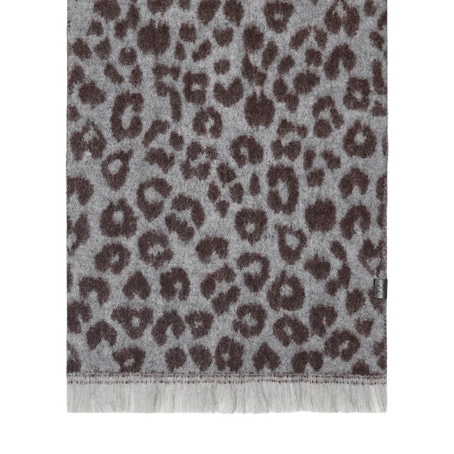 Фото ракурс 2 - Женский серый шарф Parfois артикул 242012 _BU FW2025