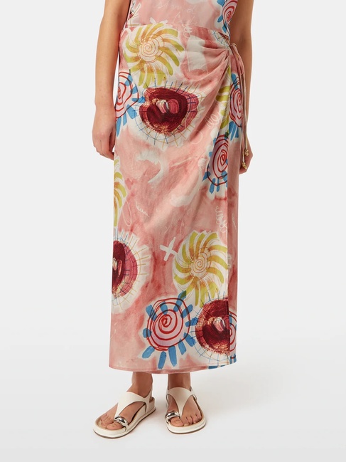 Женская розовая юбка SCOTCH & SODA артикул UFS00722M U644 SS2025 Фото ракурс 1 - Женская розовая юбка SCOTCH & SODA артикул UFS00722M U644 SS2025