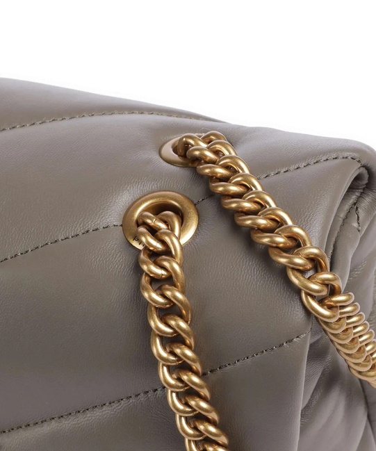 Фото ракурс 3 - Жіноча сіра сумка Pinko артикул 100038-A0F2 K33Q FW2025