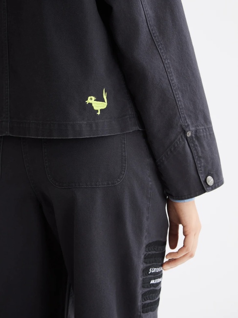 Жіноча коричнева куртка SCOTCH & SODA артикул U9G00782T U078 FW2025 Фото ракурс 4 - Жіноча коричнева куртка SCOTCH & SODA артикул U9G00782T U078 FW2025