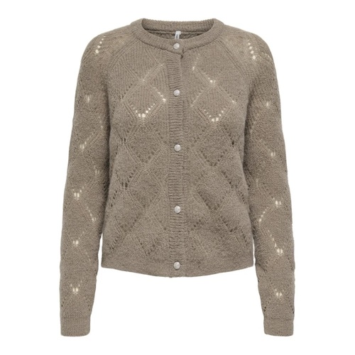 Фото ракурс 1 - Жіночий бежевий светр Only артикул 15350648 FUNGI FW2025