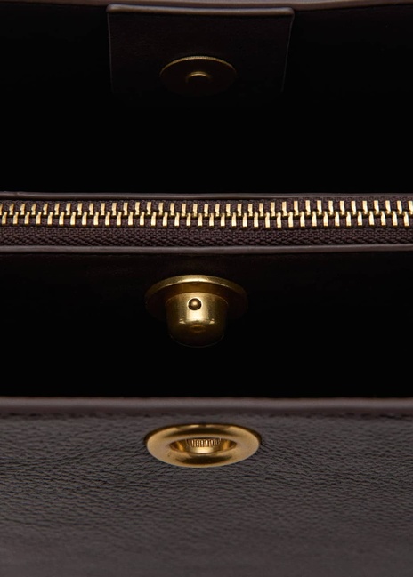 Жіноча коричнева сумка Mango артикул 27081196 32 2 season Фото ракурс 4 - Жіноча коричнева сумка Mango артикул 27081196 32 2 season