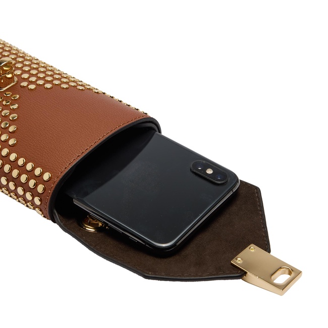 Фото ракурс 5 - Жіночий коричневий чохол Parfois артикул 232972 _CA FW2025