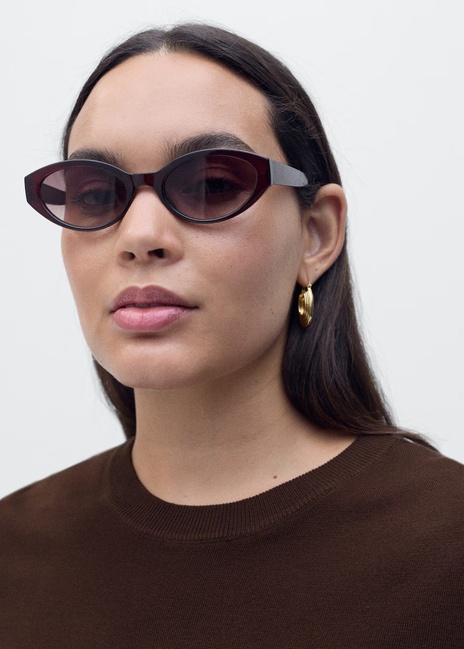 Женский коричневый джемпер Mango артикул 17091198 32 1 season Фото ракурс 6 - Женский коричневый джемпер Mango артикул 17091198 32 1 season